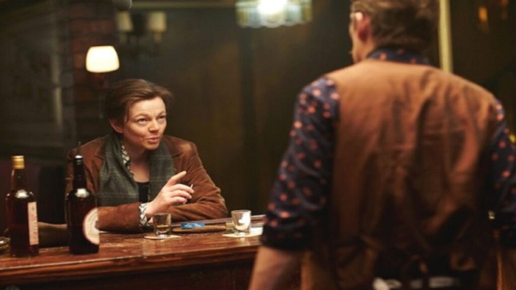 Escena de 'Predestination' en el bar