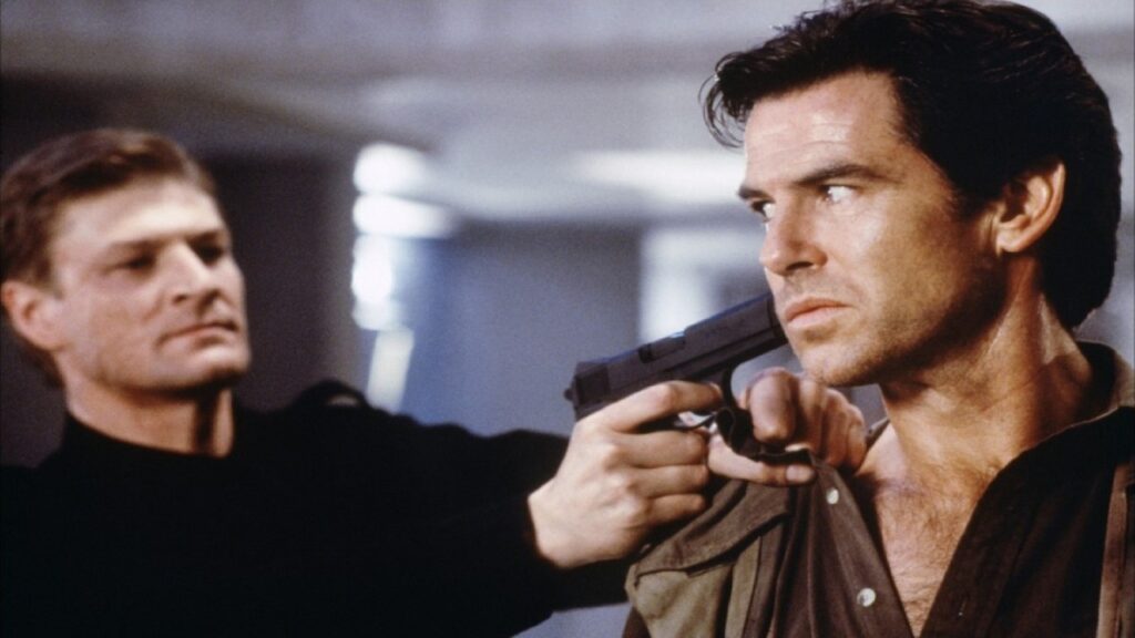 Sean Bean y Pierce Brosnan en una escena de 'GoldenEye'