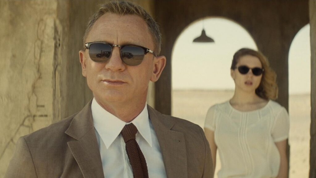 Daniel Craig y Léa Seydoux en una película de James Bond