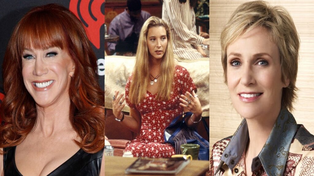 Kathy Griffin, Lisa Kudrow y Jane Lynch