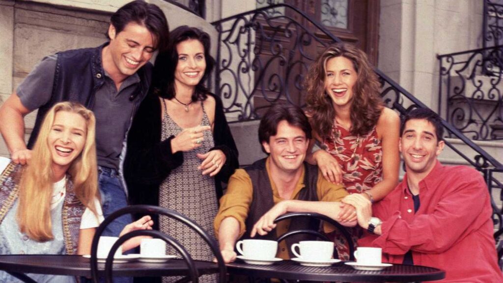 Protagonistas de 'Friends'