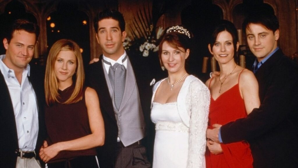 Boda de Ross y Emily en 'Friends'