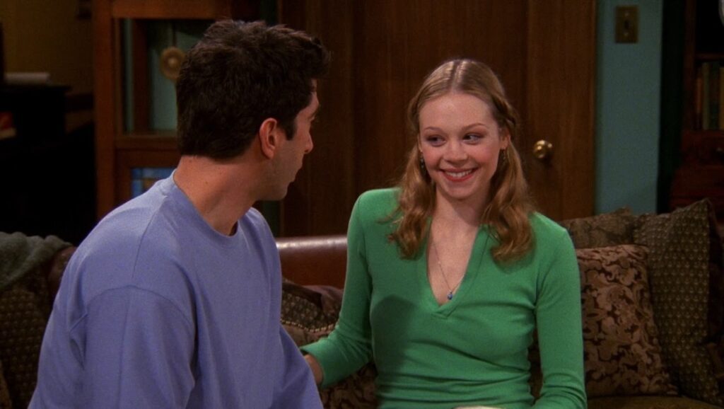Ross y Elizabeth en 'Friends'