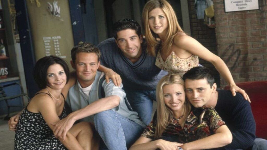 Protagonistas de 'Friends'