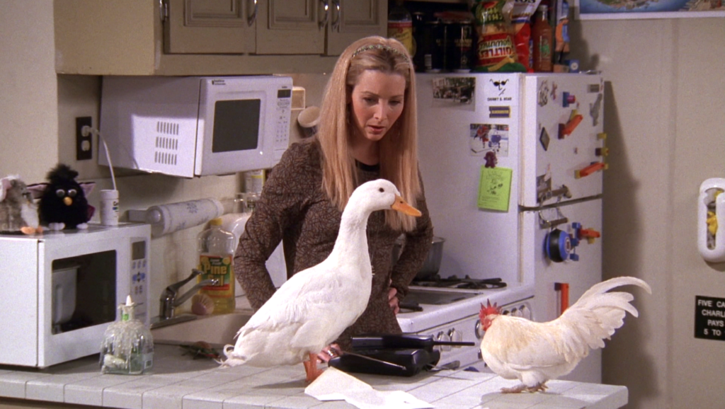 Pato en 'Friends'