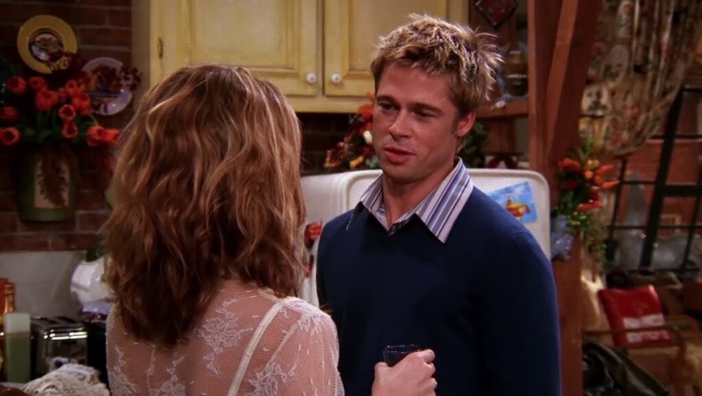 Brad Pitt en 'Friends'