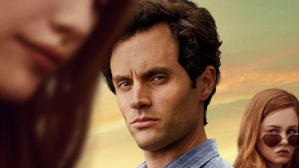 Love, Joe y Candace en la serie You