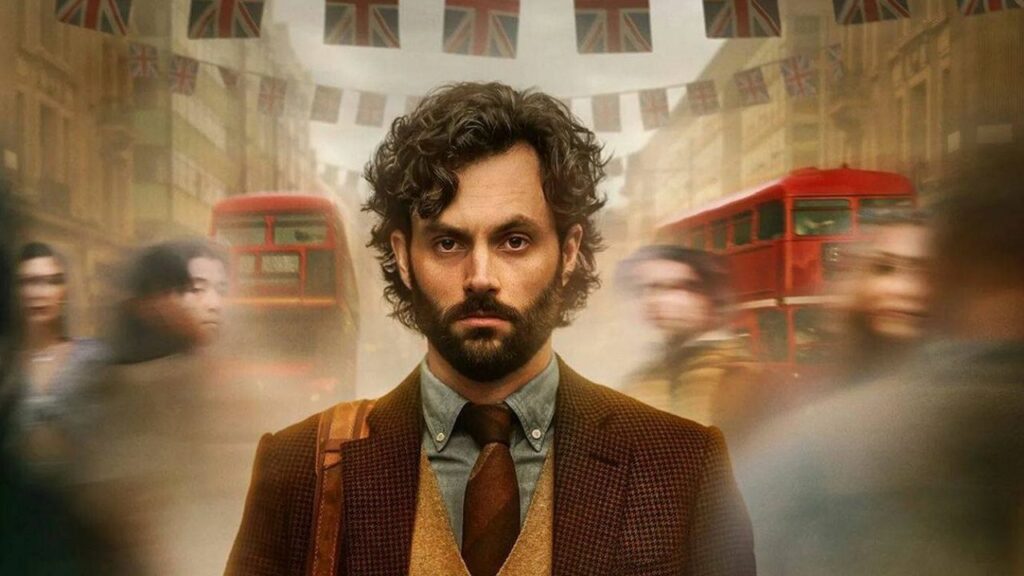 Joe con barba en la serie You