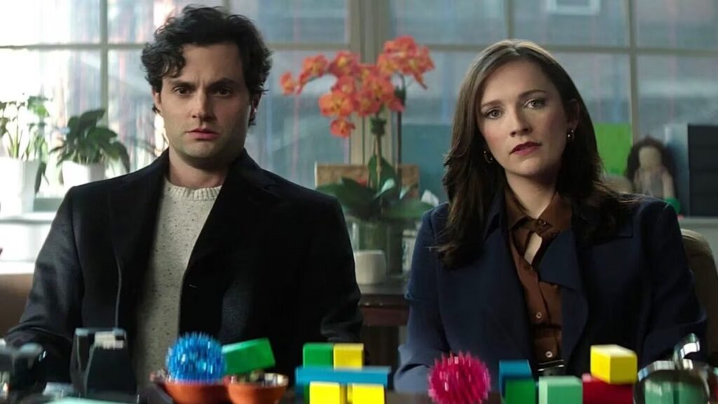 Joe y Kate en la serie You