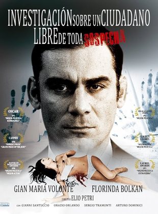 Investigación sobre un Ciudadano Libre de Toda Sospecha (1970) | Thriller Político Italiano