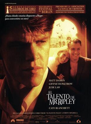 El Talento de Mr. Ripley (1999) | Thriller Psicológico y Drama sobre Obsesión y Engaño