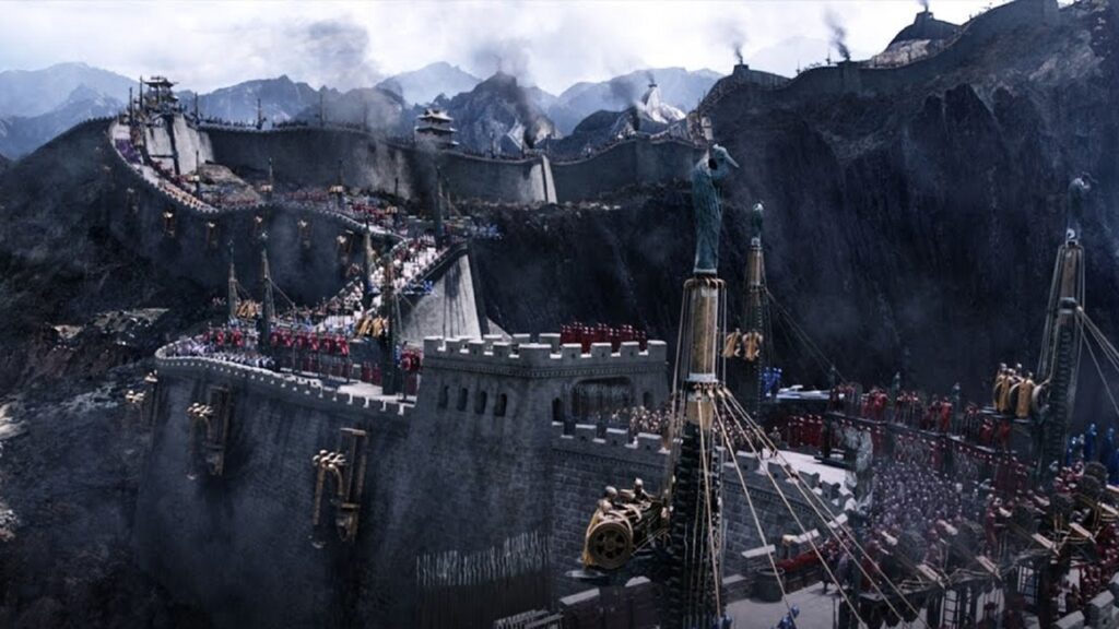 Escena de 'La Gran Muralla': La muralla