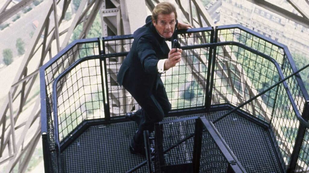 Roger Moore en 'Panorama para matar'