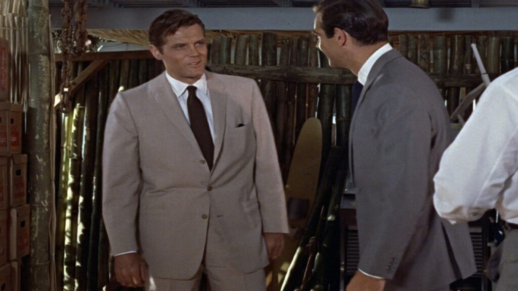 Jack Lord y Sean Connery en 'Agente 007 contra el Dr. No'