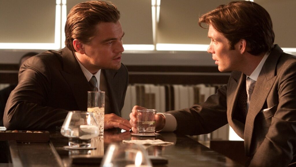 Escena de 'Origen': Cobb y Fischer