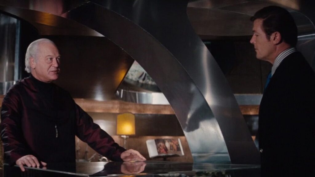 Karl Stromberg y James Bond en 'La espía que me amó'