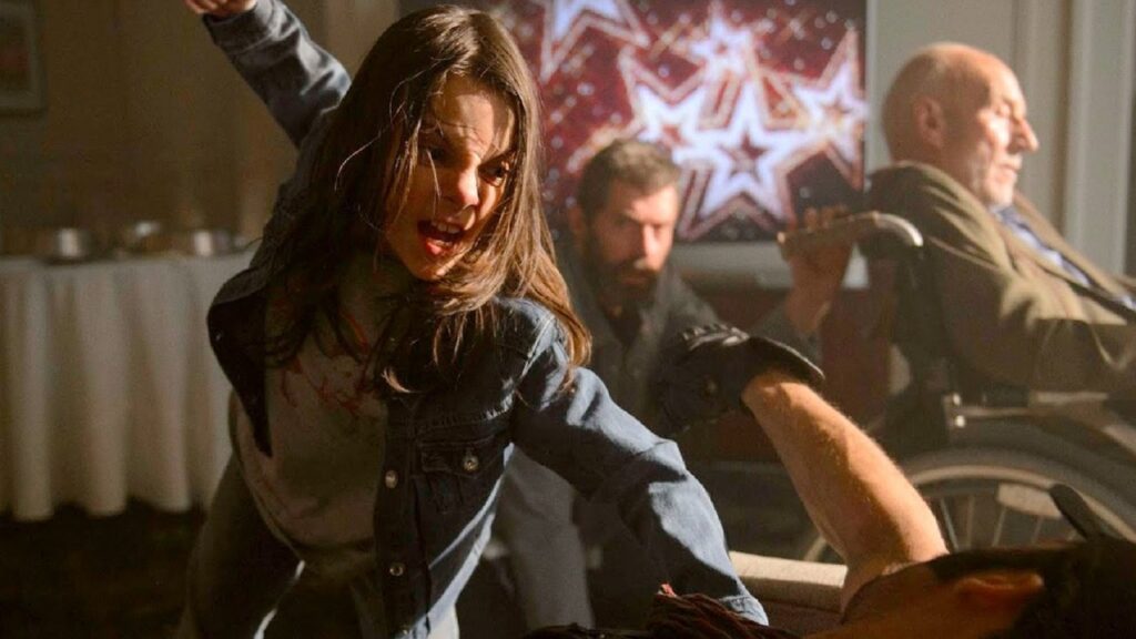 Escena de 'Logan': Laura