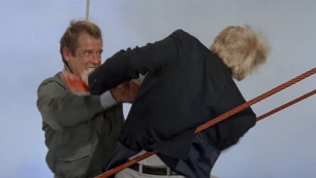 Escena final en el Golden Gate en 'Panorama para matar'