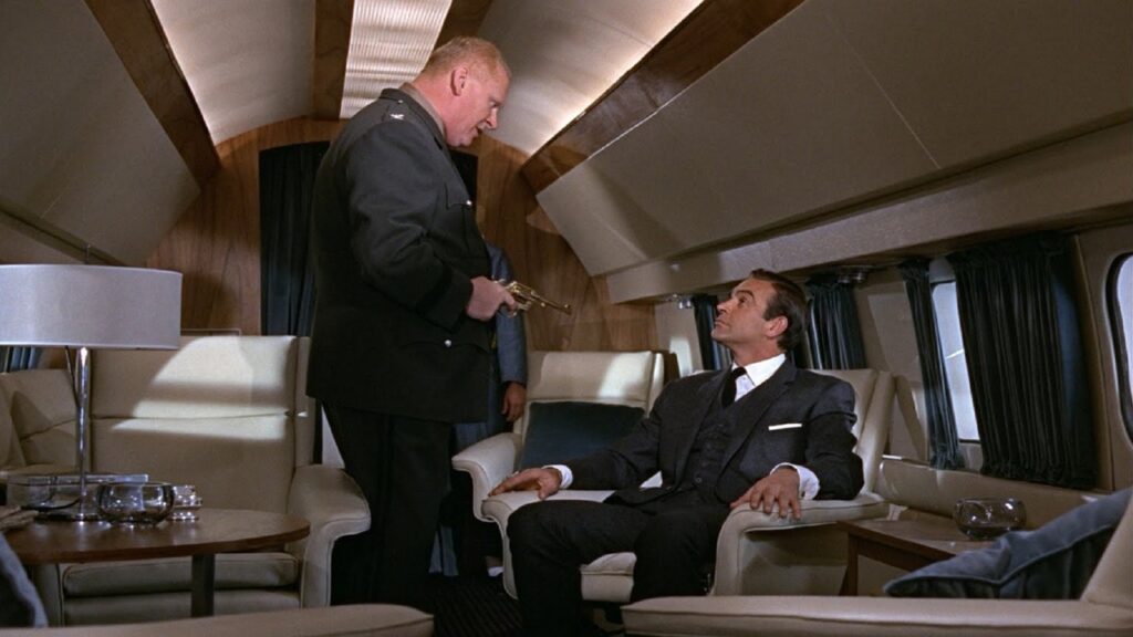 Gert Fröbe y Sean Connery en 'James Bond contra Goldfinger'