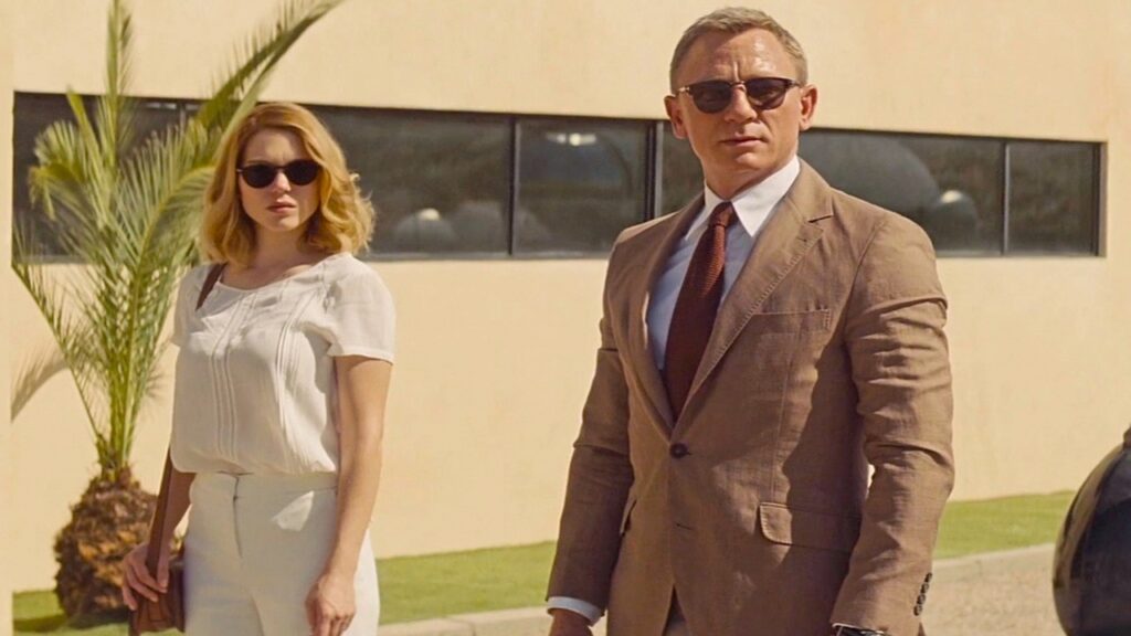 Lea Seydoux y Daniel Craig en 'Spectre'