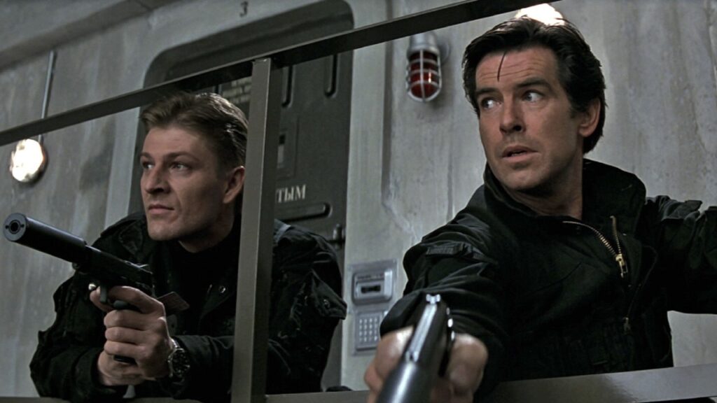 Trevelyan y Bond en 'GoldenEye'