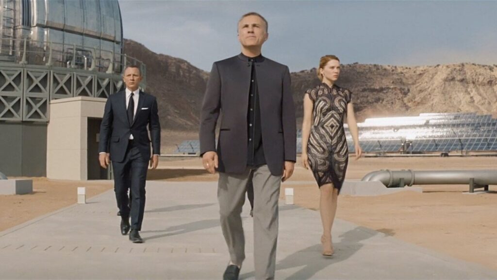 Bond, Blofeld y Madeleine en 'Spectre'