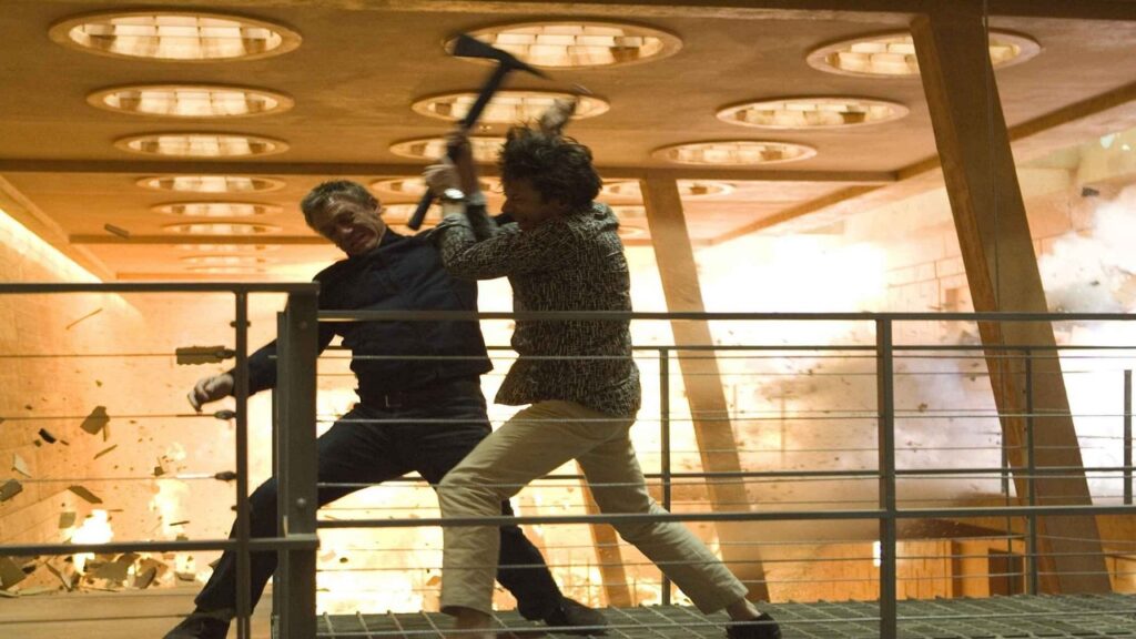 Lucha final en 'Quantum of solace'
