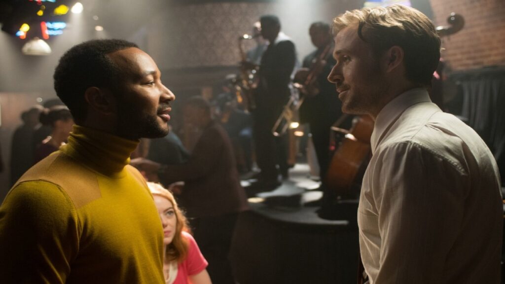 Escena de 'La La Land': Club de jazz