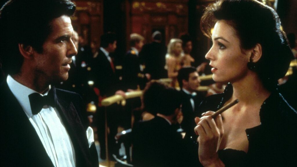 Pierce Brosnan y Famke Janssen en 'GoldenEye'