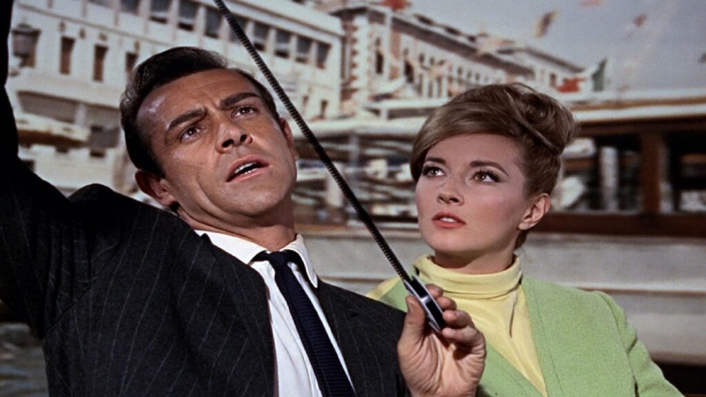 Sean Connery y Tatiana Bianchi en 'Desde Rusia con amor'