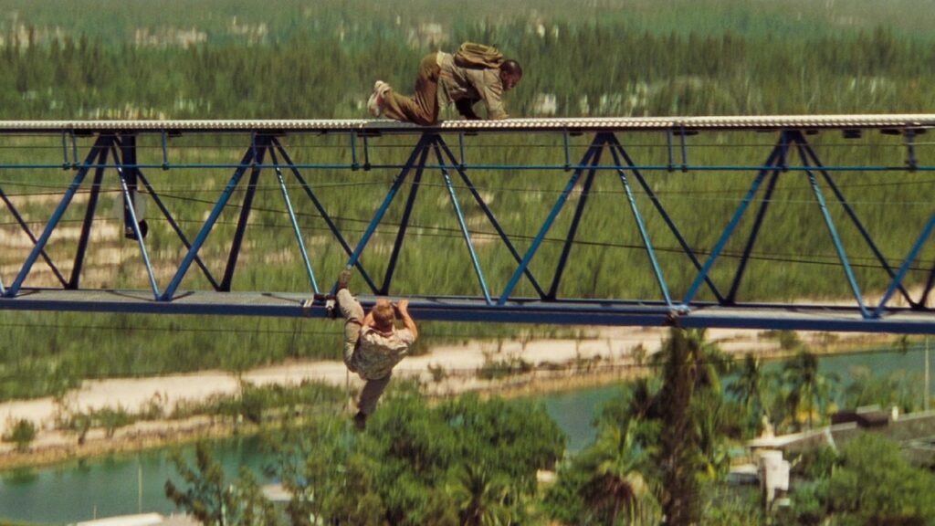 Persecución en los andamios en 'Casino royale'