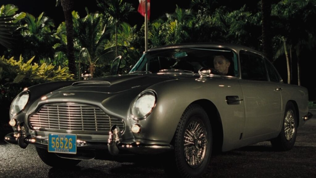 Aston Martin en 'Casino royale'