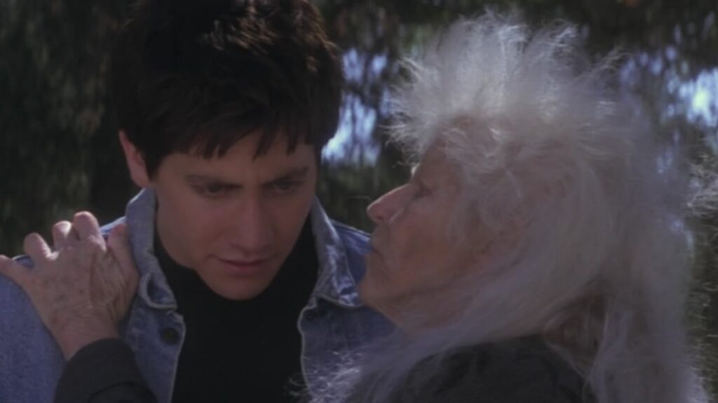 Escena de 'Donnie Darko': Donnie con Roberta Sparrow