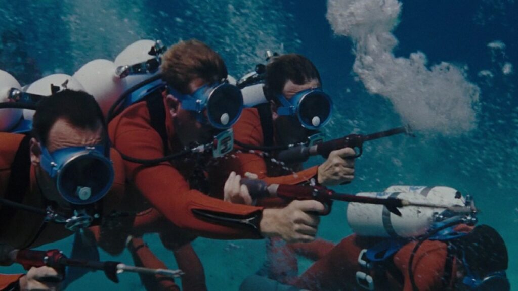 Escena submarina en 'Operación Trueno'