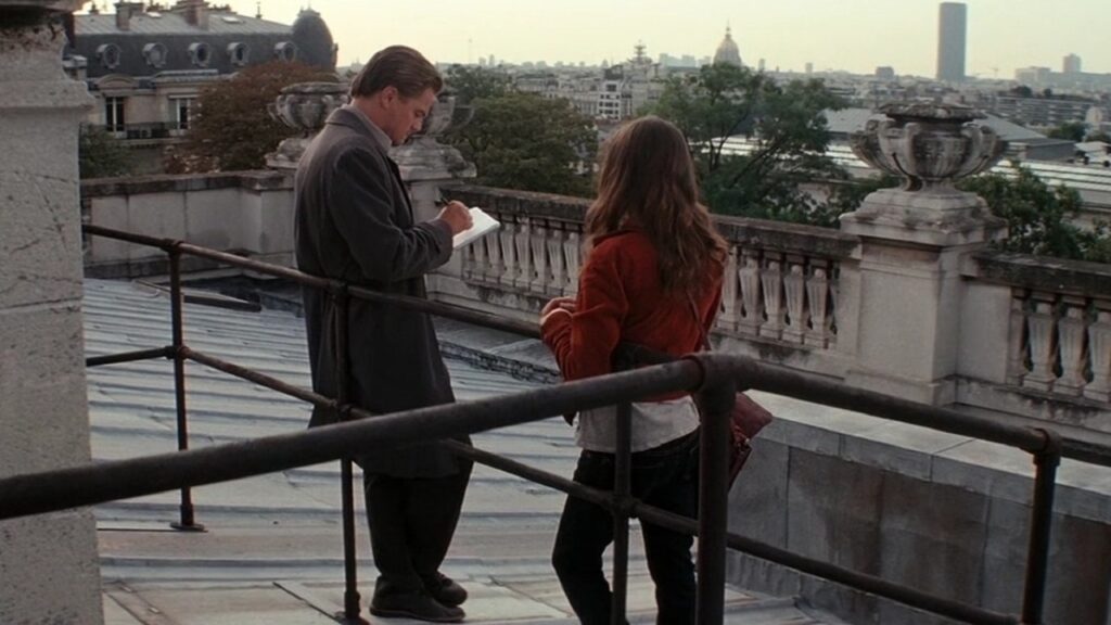 Escena de 'Origen': Cobb y Ariadne