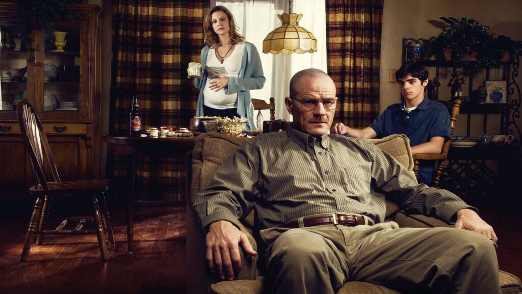 Familia White en 'Breaking Bad'