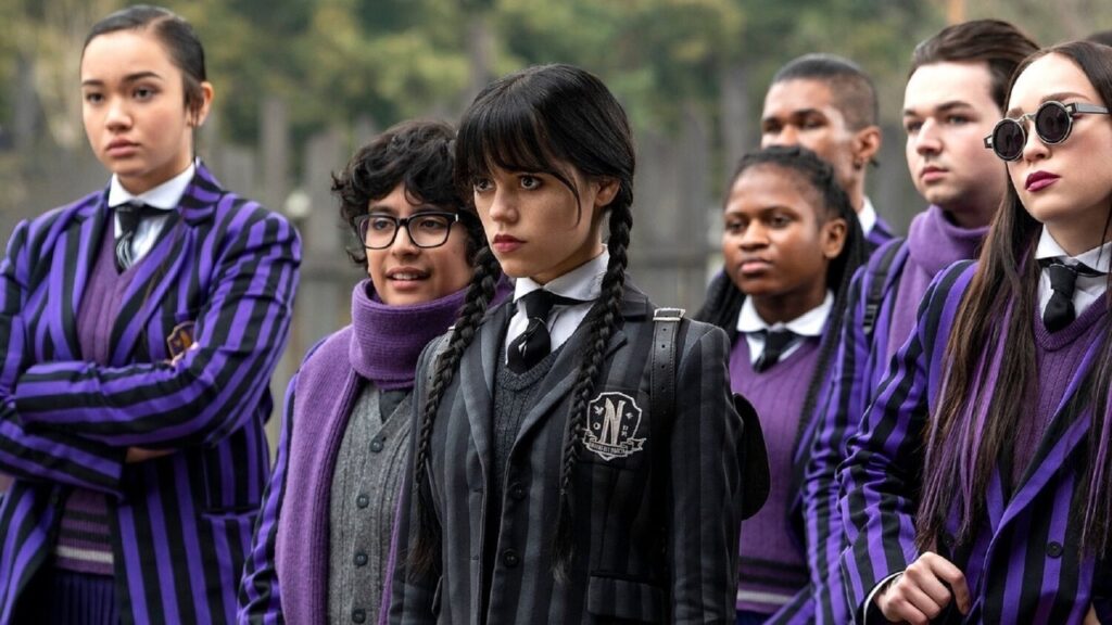 Eugene y Miércoles en 'Miércoles'