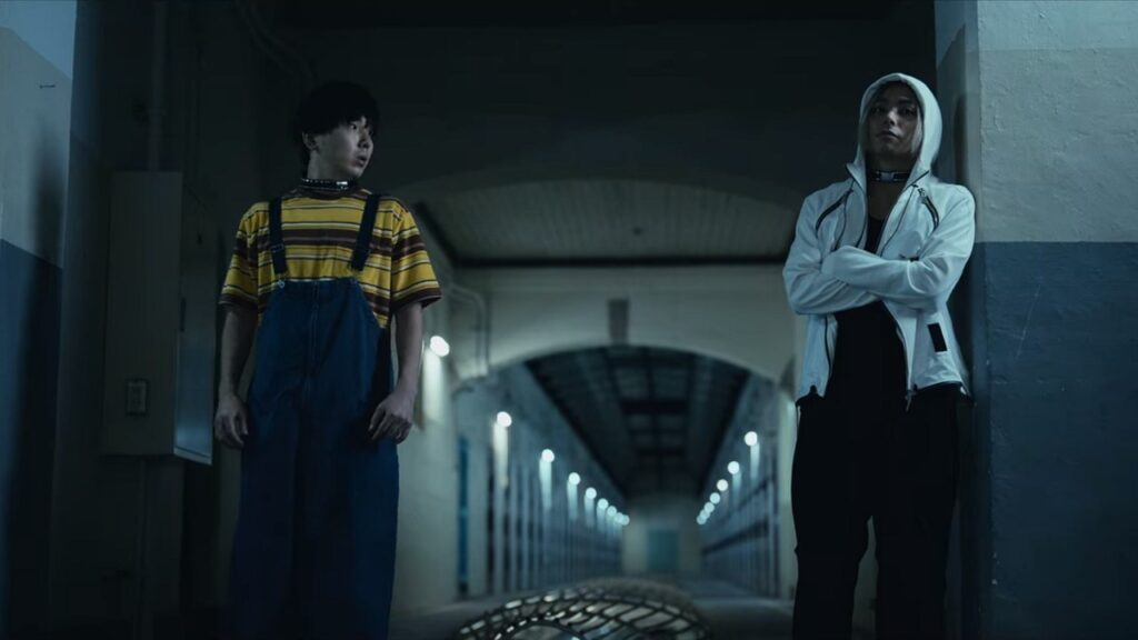 Escena de 'Alice in Borderland' con Chishiya