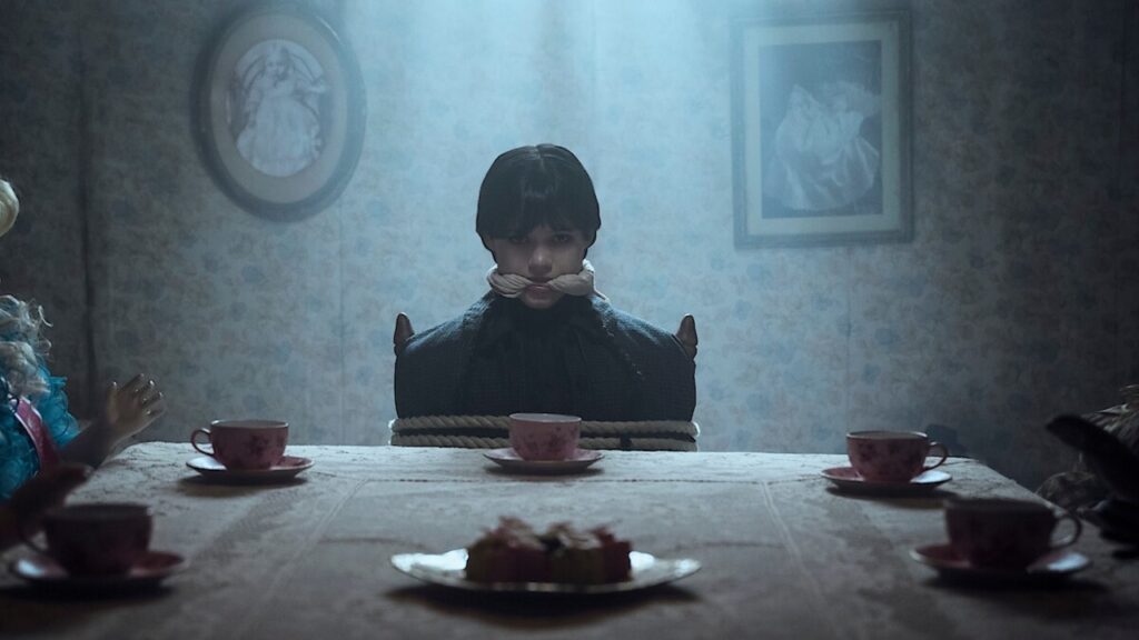 Miércoles secuestrada en la temporada 2 de 'Miércoles'