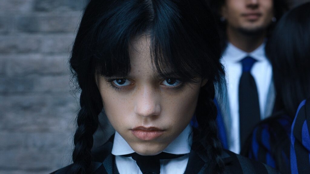 Jenna Ortega en 'Miércoles'