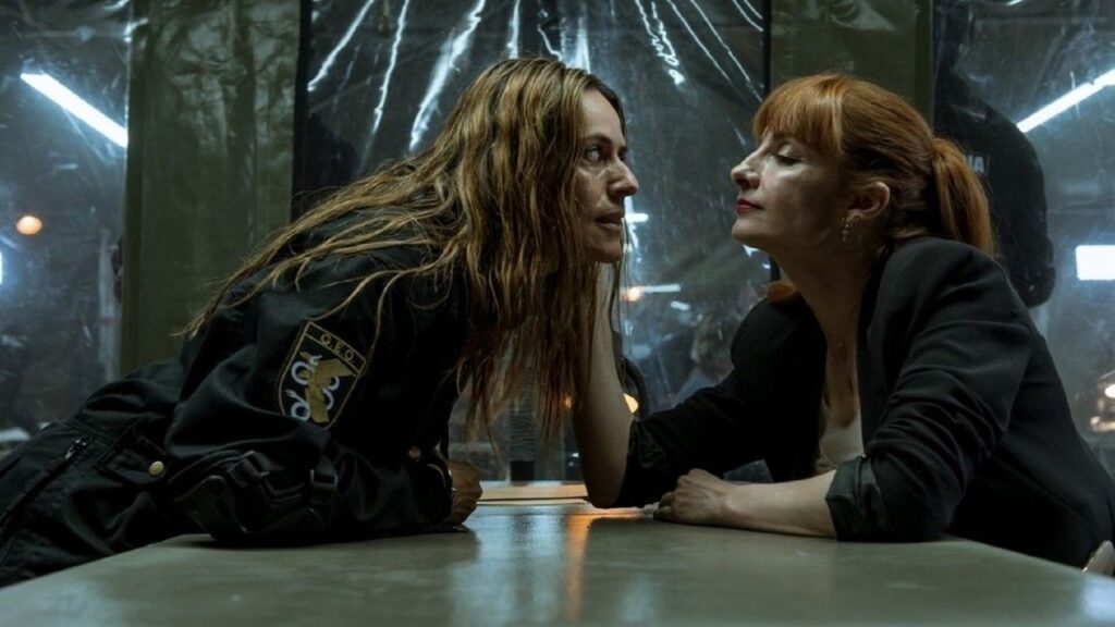 Raquel y Alicia en 'La casa de papel'