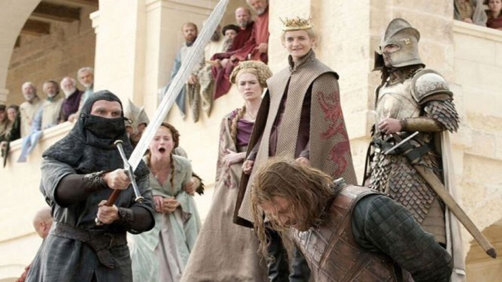 Decapitación de Ned Stark en 'Juego de tronos'