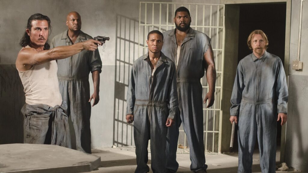 Prisión en 'The walking dead'