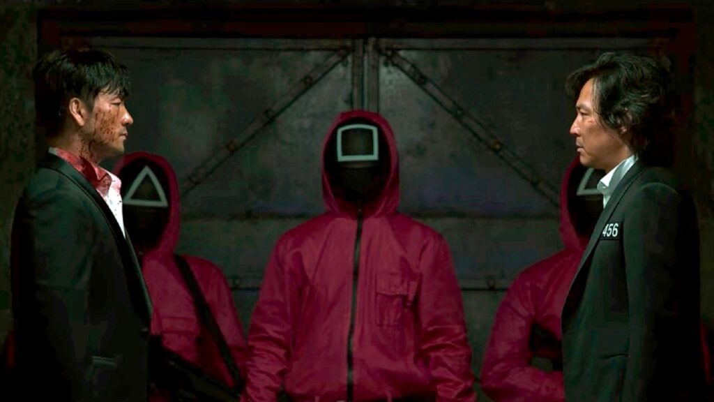 Enfrentamiento final en 'El juego del calamar'