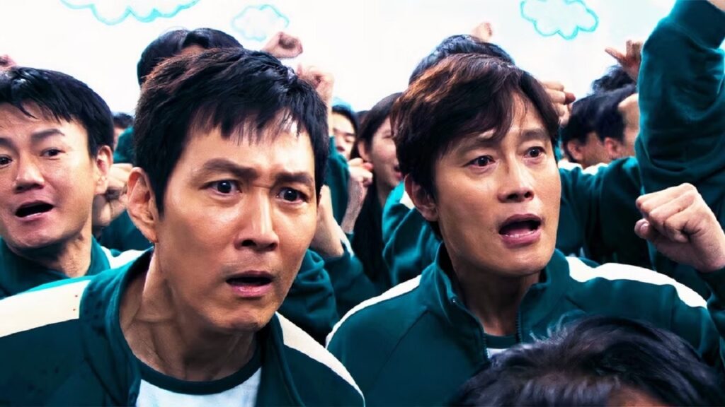 Gi-Hun y Front Man en 'El juego del calamar'