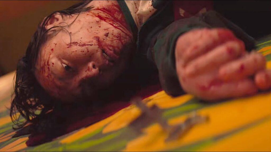 Fallecido sangrando en 'El juego del calamar'