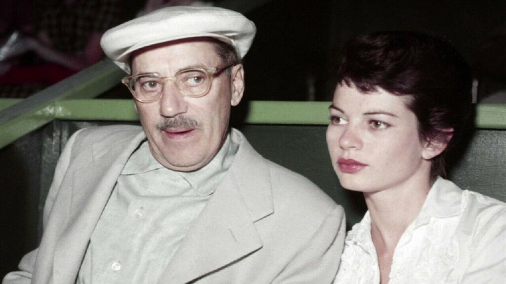 Groucho Marx y Eden Hartford