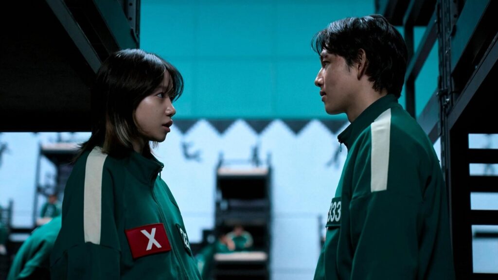 Kim Jun Hee y Lee Myung Gi en 'El juego del calamar'