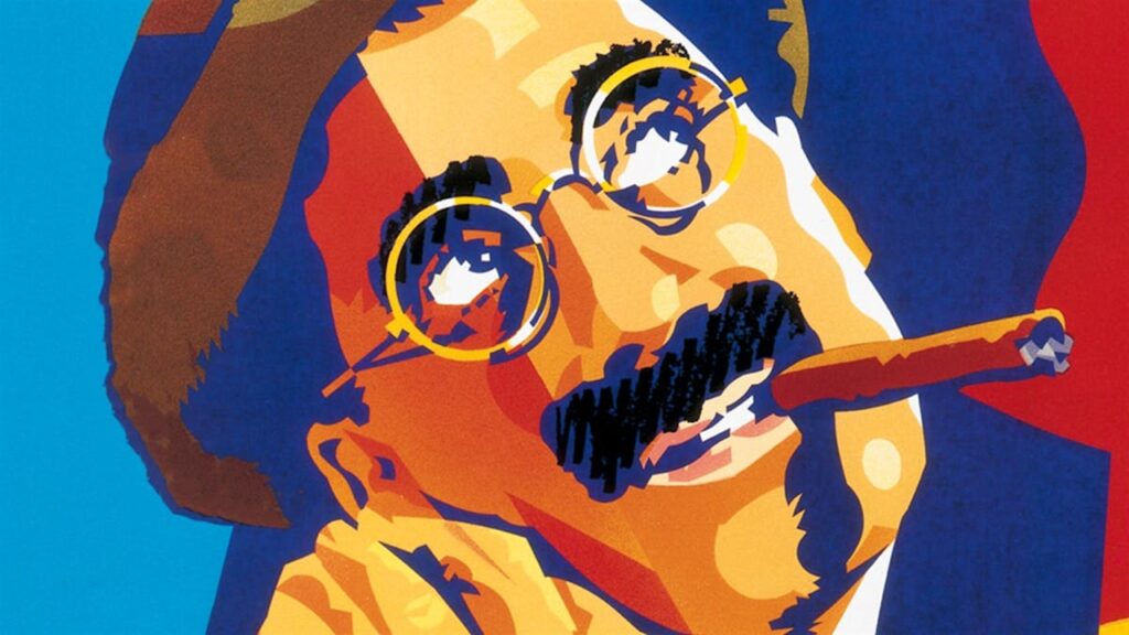 Caricatura de Groucho Marx