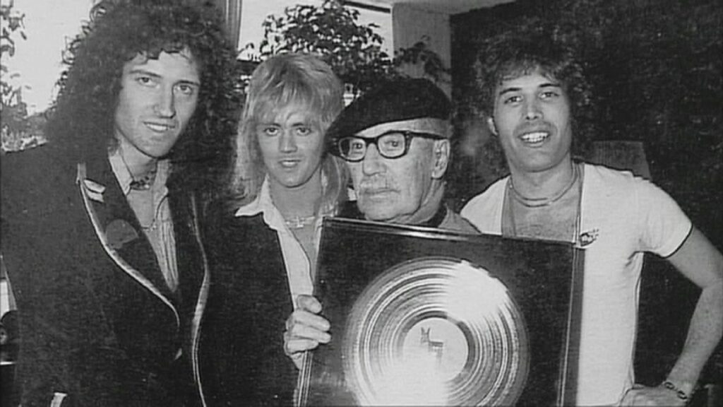 Groucho Marx con Queen